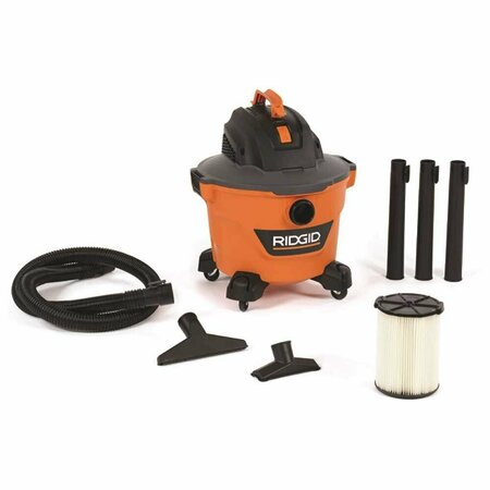 RIDGID 9 Gal. 4.25-Peak HP NXT Wet/Dry Shop Vacuum with Filter, Hose and Accessories HD09001